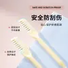 Recortador de Pelo Nasal Manual Seguro Limpio Recortador de Pelo Nasal Doble Cabeza Portátil Hombres Artefacto para Recortar el Pelo Nasal de Hombres