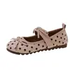 Zapatos de Tacón Elegantes de Estilo Francés para Mujer 2026 Nuevos Zapatos Mary Jane Retro de Primavera y Otoño Planos Versátiles de Cuero con Punta Cuadrada