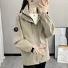 Chaqueta para Mujer Primavera y Otoño Delgada 2025 Nueva Impermeable y Cortavientos Pequeña Desmontable de Una Sola Capa Rompevientos para Pareja