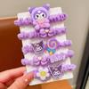Kulomi Cabelo Corda Meninas Rabo de Cavalo Bola Cabeça Não Bateu Cabelo Headwear Meninas Sanrio Cartoon Cabelo Corda Acessórios para o Cabelo