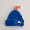 Gorro para Bebé Otoño e Invierno Lindo Beret de Lana con Orejas de Gato Estilo Coreano Versátil Gorro Tejido para Niños y Niñas Bebé Moderno