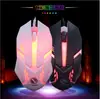 Li Magnésio S1 E-Sports Mouse com Fio Ponderado USB para Laptop CF LOL Jogo Mouse Grande Atacado
