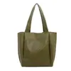 Bolso de mujer estilo ozon transfronterizo de piel suave, bolso tote tejido europeo y americano otoño/invierno 2026, bolso sencillo de gran capacidad para el día a día, al por mayor