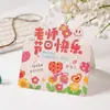 Cartão de Agradecimento ao Professor, Cartão para o Dia do Professor, Cartão de Feliz Formatura, Decoração de Buquê de Flores, Cartão de Bênção para Professores