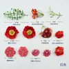 Kit de materiales de flor artificial de seda, flor de amapola estilo J, accesorio para pasador de pelo DIY, decoración de mesa, decoración de caja de regalo