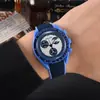 2024 Exportación Más Vendido Reloj de Cuarzo Super Luminoso para Hombre Niricha Correa de Silicona Conjunta Europea Fabricante Lote