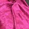 Tela de Seda Jacquard de Peonía con Patrón Sutil Estilo Delgado Vestido Cheongsam Hanfu Falda Ma Mian Tela para Ropa Estilo Chino