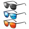 Gafas de Sol Polarizadas Populares Transfronterizas para Hombre, Estilo Cuadrado, Gafas para Conducir y Pescar, Gafas de Sol de Moda y Sencillas para Exteriores 425