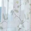 Tela de cortina de alta calidad americana estilo pastoral de algodón y lino para ventana de piso a techo de dormitorio sala de estar, costura, outlet de fábrica de tela para cortina de villa