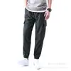 Pedido de Comercio Exterior Nuevos Pantalones Casuales Elásticos Leggings para Hombre Pantalones de Chándal Logo Personalizable Pantalones de Chándal de Exportación
