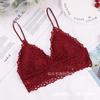 Uma Peça/Conjunto Roupa Interior Feminina Sem Aro Sutiã Envoltório de Mama Antiderrapante Estilingue All-match Base Tube Top Underwear Estudante