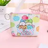 Nuevo Exquisito Estampado Monedero Estudiante Infantil Compacto Portátil Cremallera Lindo Dibujo Animado Monedero Venta al por Mayor