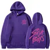Hoodie Saja Boys Novo 2025 Homens Mulheres Homens e Mulheres Moletom Hoodie de Casal