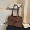 Bolso Tote Retro con Estampado de Leopardo de Gran Capacidad para Comercio Exterior para Mujer 2025 Otoño e Invierno Nuevo Bolso de Hombro Casual Mochila Multiusos