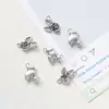 Acessórios DIY de liga metálica mais vendidos 13x18mm conectores de pingente duplo para colares, pulseiras, correntes de celular e acessórios de joias atacado
