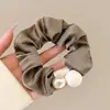 Scrunchies da moda e casuais para outono/inverno, elásticos de cabelo estilo coreano para coques, nova coleção 2026, elásticos de cabelo oversized com um visual sofisticado para mulheres