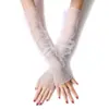 Mangas de Hielo de Seda con Protección Solar para Mujer, Mangas para Brazos, Guantes de Protección Solar para Conducir, Protectores de Brazo Finos para Ciclismo al Aire Libre