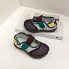 Sandalias para niños para primavera y verano, zapatos de malla para caminar al aire libre, zapatos barefoot suaves y cómodos, zapatillas deportivas casuales de malla única para niños y niñas