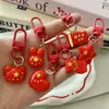 Llavero Bandera China Te Amo Corazón Femenino Accesorios Estudiantiles Mejor Amiga Estudiante Colgante para Mochila Escolar Colgante de Pareja