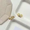 Nuevo Anillo Minimalista de Nariz de Cerdo con Circonita Microincrustada para Mujer, Diseño Único, Anillo Abierto Ajustable Versátil para el Dedo Índice, Moderno