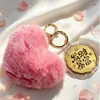 Regalos personalizados para el Festival de Medio Otoño: Llavero de Campana de Pastel de Luna de la Suerte de Oro Puro 999, Colgante Souvenir de Joyería