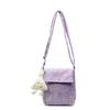 2025 Nuevo Bolso Cruzado Ligero Simple Moda Hilo Colorido Bolso Cruzado Pequeño Fresco de un Solo Hombro Moda Cruzado Elegante Moda Bolso de Mujer