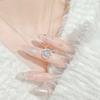 Anillo Mobius BaObAo de diseño original en plata de ley, collar Planeta de los Sueños Amor, cadena para clavícula de temperamento nicho femenino