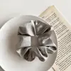 Anillo para el Pelo Estilo Pura Pasión Intestino Grueso Estilo Ins Anillo de Tela de Intestino Grueso Floral Goma Elástica Simple de Verano para Recogido Alto Accesorios para el Cabello Reductores de Edad