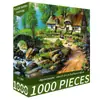 Puzle de 1000 piezas Sakura Town Fabricante Popular Transfronterizo Alta Dificultad Alivio del Estrés Juguete Educativo para Niñas Regalo de Cumpleaños