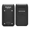 Barbeador Elétrico Kemei KM-T68 Portátil Reciprocante Lâmina Flutuante Aparador de Barba Masculino Transfronteiriço