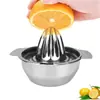 Exprimidor manual de acero inoxidable 304 para el hogar, exprimidor de limón y naranja, artefacto exprimidor