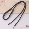 Cordón de Ágata Dzi Tejido a Mano Hebilla de Paz Colgante Tibetano Cuerda Cadena para Clavícula Unisex Venta al por Mayor
