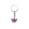 Llavero Colgante Mariposa PVC Pegamento Suave Hebilla Decorativa DIY Colgante Mochila Escolar Amazon Regalo Decorativo Venta al por Mayor en Stock