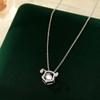 Collar Banyan Tree Plata S925 Año del Dragón Inteligente Doce Signos del Zodíaco Año de Nacimiento para Mujer Regalo de Lujo Ligero Cadena Clavícula 2024 Nuevo