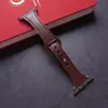 Adecuado para Applewatch Correa de Cuero Cintura Delgada iWatch Hebilla Inversa de Pin Único Correa de Apple Watch para Mujer