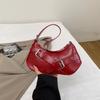 Versión Coreana de Bolso Simple de Axila Ins 2024 Otoño e Invierno Nuevo Bolso de Hombro de Estilo Simple Retro Bolso Elegante Personalizado para Viajes