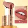 Labial Ushas de Venta Cruzada Europea y Americana, No se Desvanece, No se Pega, Hidratante, Mate, Rico en Color Lp2333A+B
