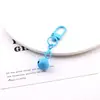 Llavero de Timbre Pintado de Colores DIY Hecho a Mano Estuche para Auriculares Colgante de Bolsa Materiales para Joyería Accesorios