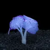 Ventas directas del fabricante: Nuevos corales artificiales de silicona luminosos para paisajismo de acuarios, accesorios especiales de silicona para acuarios