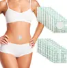 Compressa de Óleo de Rícino com Almofada de Óleo de Rícino de Algodão Orgânico para Uso Abdominal, Almofada Autoadesiva Descartável, Patch de Emagrecimento Abdominal à Prova de Vazamentos para Perda de Peso