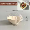 Cuenco de pétalos de helado mochi de moda, cuenco de embalaje desechable de pulpa de papel estilo TikTok, cuenco de hielo suave para venta ambulante y uso comercial