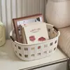 Cesta de Almacenamiento de Cocina Nórdica de Lujo Ligero, Cesta Hueca para Snacks, Juguetes, Artículos Varios, Cesta de Almacenamiento para Artículos de Tocador de Baño Venta al por Mayor