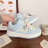 Zapatos Blancos de Suela Gruesa Estilo Hong Kong Otoño 2025 Nuevos Versátiles de Nicho Casuales Retro Originales Deportivos Zapatos de Pan