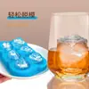 Amazon Charola de Hielo Rose Hielera Fácil de Sacar Cubitos de Hielo 6 Cavidades Molde de Hielo Casero Silicona de Grado Alimenticio Charola de Hielo
