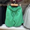Estilo Japonés 2024 Primavera y Verano Nuevo Pantalón Corto Deportivo Casual para Mujer Cintura Elástica Tirante Fino Pantalón Sanitario 456030