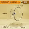 Roda de Hamster Metade Roxa Metade Vermelha, Roda de Corrida Brinquedo Fofo para Hamster Dourado, Roda Silenciosa de Livre Rotação com Suporte Transparente para Exercício
