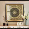 Pintura Decorativa Thangka Estilo Étnico Entrada Marco Europeo Lujo Accesible Pasillo Pasillo Mural Fondo de Sala de Estar Sala de Té Pintura Colgante