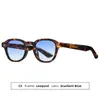 Óculos de Sol Estilo Rivet Anti-UV de Propionato Estilo Novo Transfronteiriços, Óculos de Sol Personalizados, Óculos de Sol Retrô com Armação Quadrada