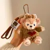 Pingente Bolsa Shirley Boneca de Pelúcia Chaveiro de Carro Wenchuang Urso Duffy Pequena Bolsa de Presente Boneca Enfeites Pendurados