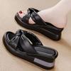 Zapatillas de Verano para Mujer para Exterior 2025 Nueva Moda Plataforma Plataforma Suela Gruesa Cuña Sandalias de Tacón Alto Cyber Celebrous Sandalias de Gama Alta